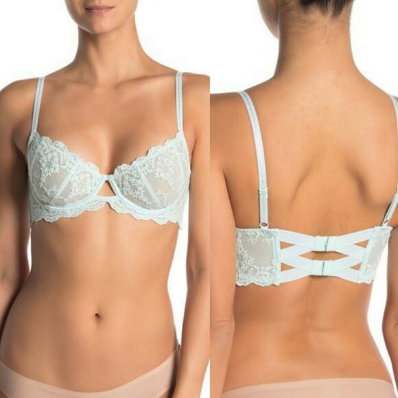 Free People Daydreamer Underwire Bra in Ice Fog Size 34A - Picture 2 of 8